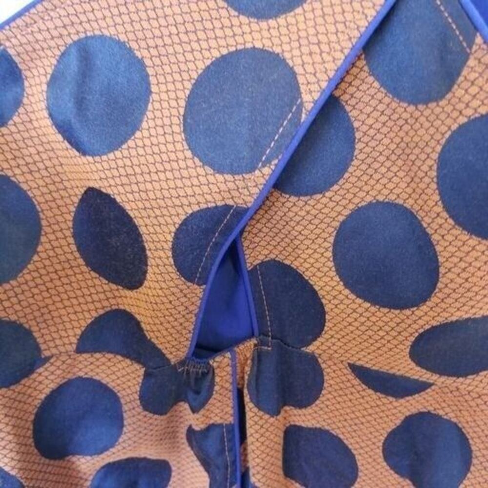 Anthropologie Maeve Womens Rokin Polka Dot Sheath Dress Size 0 Classic Boho - Picture 10 of 10